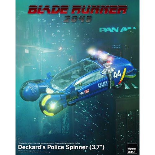 Blade Runner 2049 Deckard's Police Spinner Die-Cast Metal Vehicle