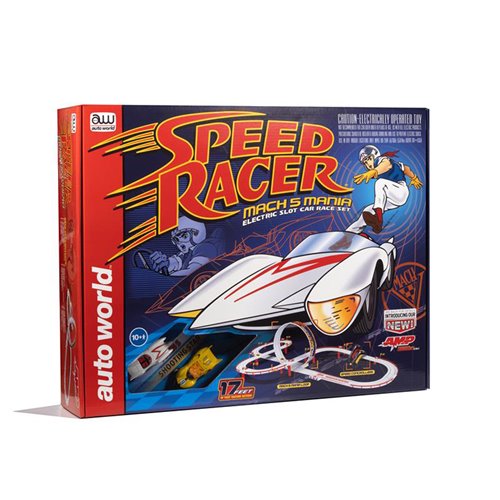 Speed Racer Mach 5 Mania Electric Slot Race Playset