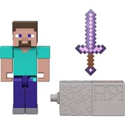 Minecraft Redstone Charged Steve  3 1/4-Inch Scale Action Figure