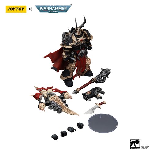 Joy Toy Warhammer 40,000 Chaos Space Marines Black Legion Chosen Champion Power Maul 1:18 Scale Acti