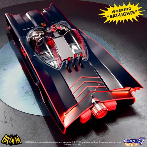 Batman Classic TV Series Batmobile (Color) Super Cyborg Vehicle