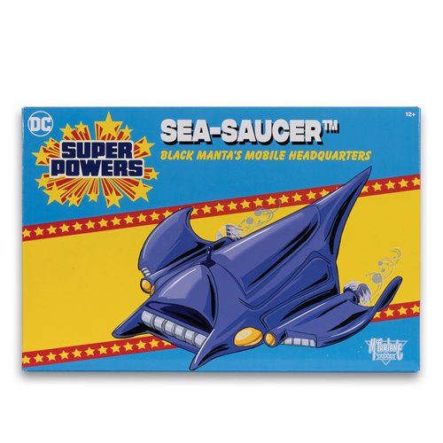 DC Super Powers Vehicles Wave 5 Black Manta Sea Saucer Vehicle