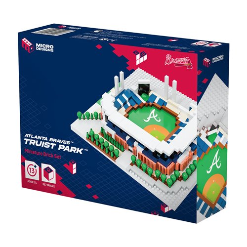 Atlanta Braves Stadium Building Block Model