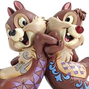 Disney Traditions Chip and Dale Mischievous Mates by Jim Shore Statue