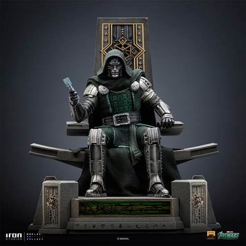 Avengers: Doomsday Doctor Doom on Throne 1:10 Art Scale Limited Edition Statue