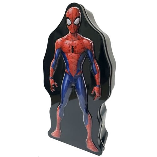 Spider-Man Character Shaped Storage Tin Box