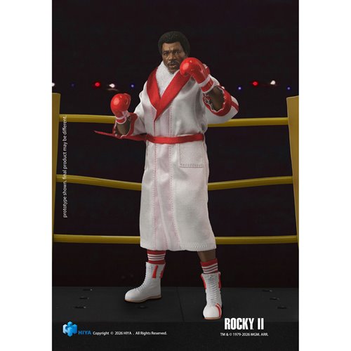 Rocky II Apollo Creed Exquisite Super Series 1:12 Scale Action Figure