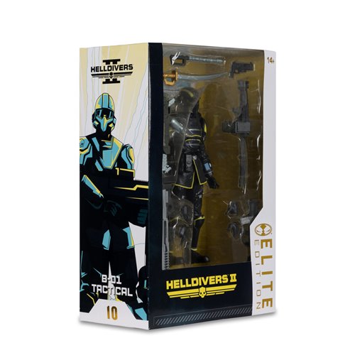 Helldivers 2 B-01 Tactical McFarlane Elite Edition #10 7-Inch Deluxe Action Figure