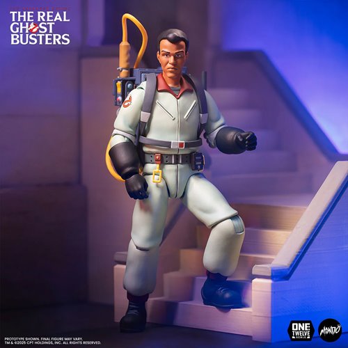 The Real Ghostbusters Winston Zeddemore 1:12 Scale Action Figure
