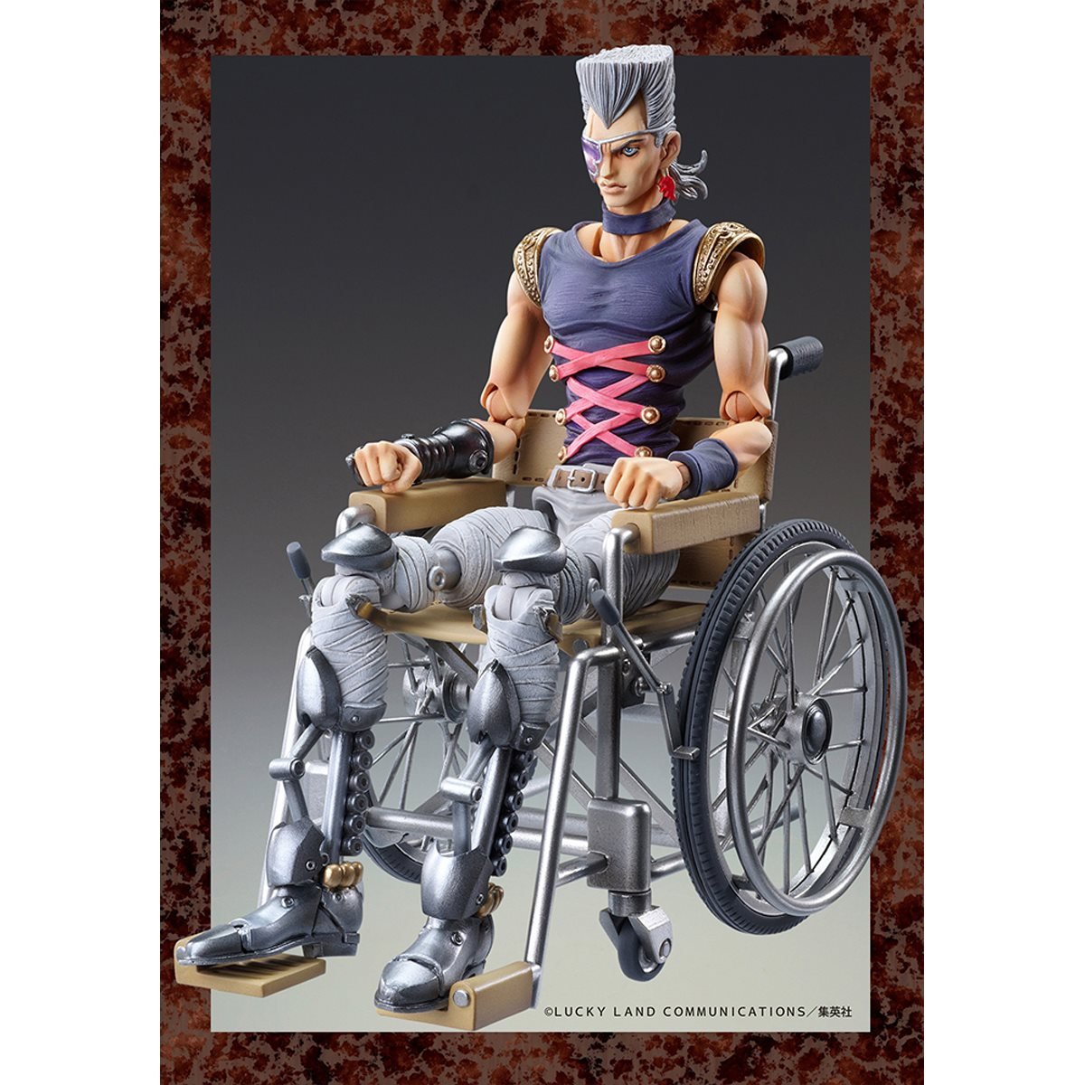 Super Action Statue Figure Silver Chariot - Jojo's Bizzare