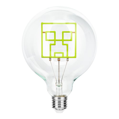 Minecraft Creeper LED Neon Bulb