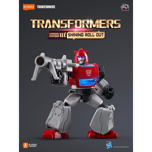 Transformers Shining Version 01 Shining Roll Out Blokees Mini Model Kit Case of 6