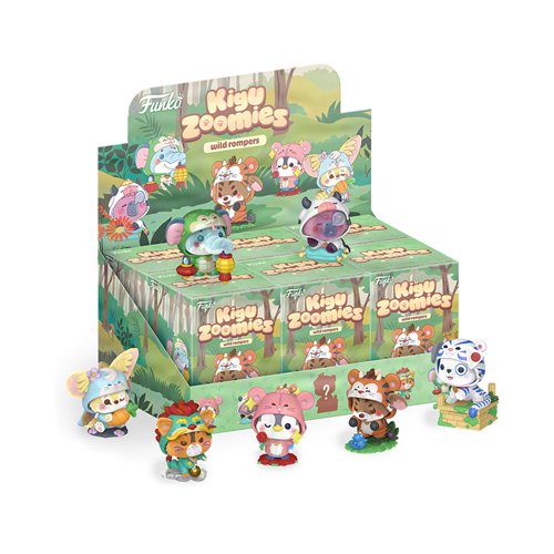 KiguZoomies Premium Vinyl Figure Display Case of 6