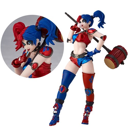 Harley Quinn Amazing Yamaguchi Revoltech Action Figure - AmiAmi Color Exclusive
