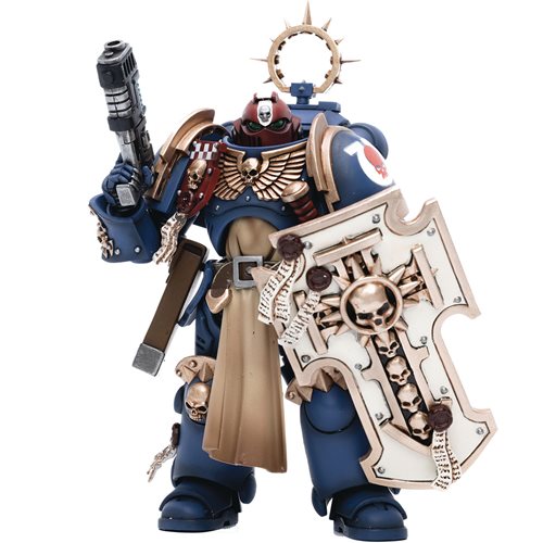 Joy Toy Warhammer 40,000 Ultramarines Bladeguard Veterans Brother Sergeant Proximo 1:18 Scale Action Figure
