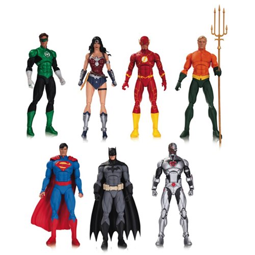 Justice League of America Action Figure 7-Pack
