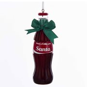 Coca-Cola Santa Bottle 4 1/2-Inch Ornament