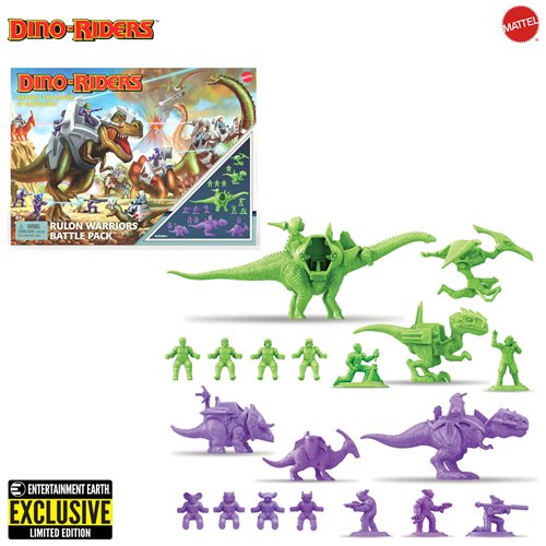 Dino-Riders Rulon Warriors Battle Pack - EE Exclusive