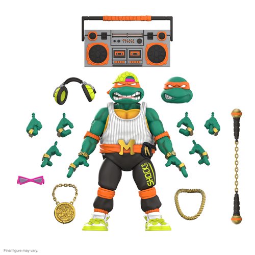 Teenage Mutant Ninja Turtles Ultimates Rapper Mike 7-Inch Action Figure