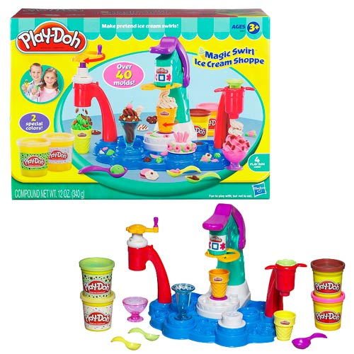 Hasbro Play-Doh Magic Swirl Ice Cream Shoppe 32917 CA-20607