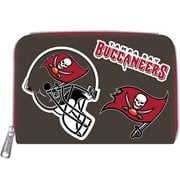 NFL Tampa Bay Buccaneers Patches Zip-Around Wallet