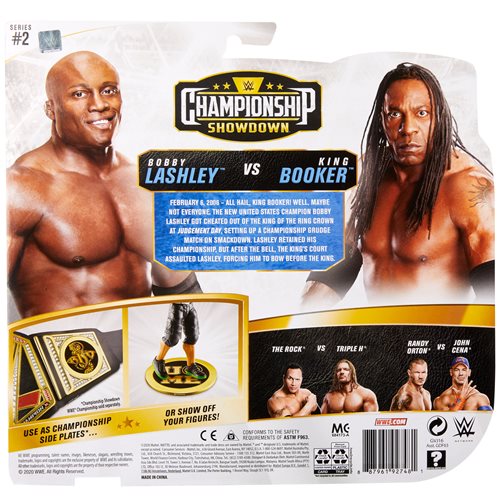 WWE Championship Showdown Series 2 Action Figure 2-Pack Case