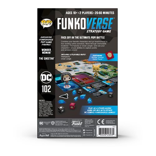 DC Comics 102 Pop! Funkoverse Strategy Game Expandalone