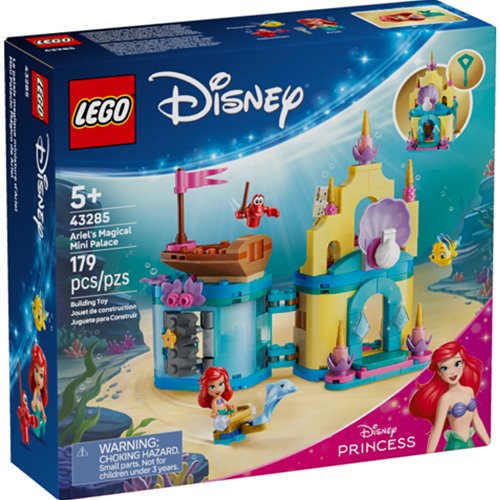 LEGO 43285 The Little Mermaid Ariel's Magical Mini Palace