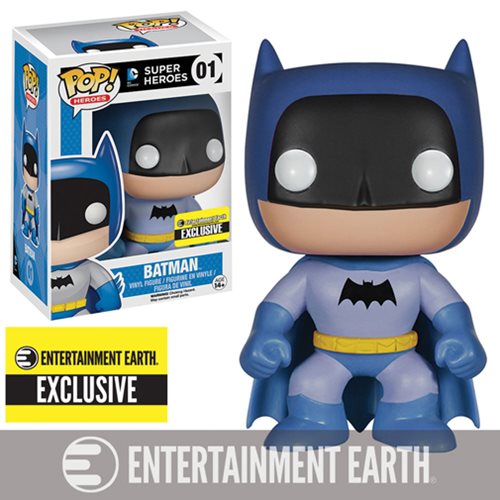 Batman 75th Anniversary Blue Rainbow Batman Pop! Vinyl Figure - Entertainment Earth Exclusive