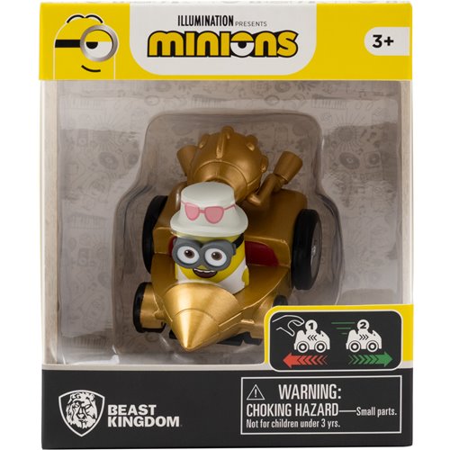 Minions Zoom Hero Pull Back Vehicle Case of 12