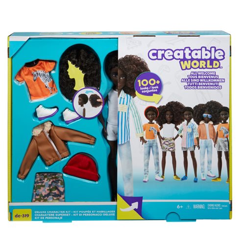 Creatable World Deluxe Character Kit DC-319 Doll