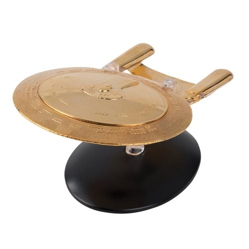 Star Trek Starships Enterprise-D Gold Special Edition with Collector Magazine