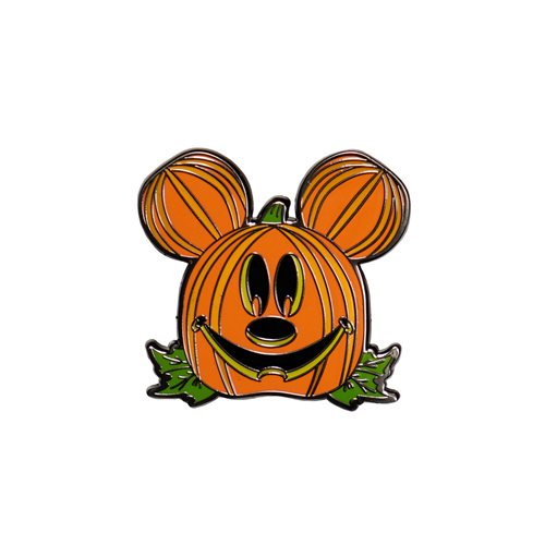 Mickey Mouse Jack-O-Lantern Mickey Enamel Pin - Entertainment Earth Exclusive