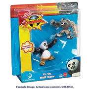 Kung Fu Panda 2 Movie Figures Pack Case