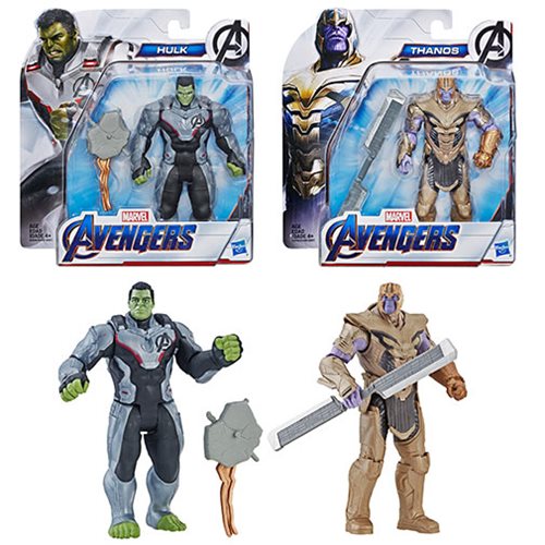 set figurine avengers