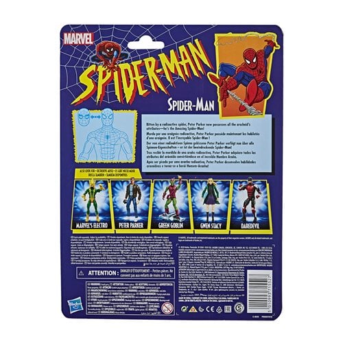 Spider-Man Retro Marvel Legends Spider-Man 6-Inch Action Figure