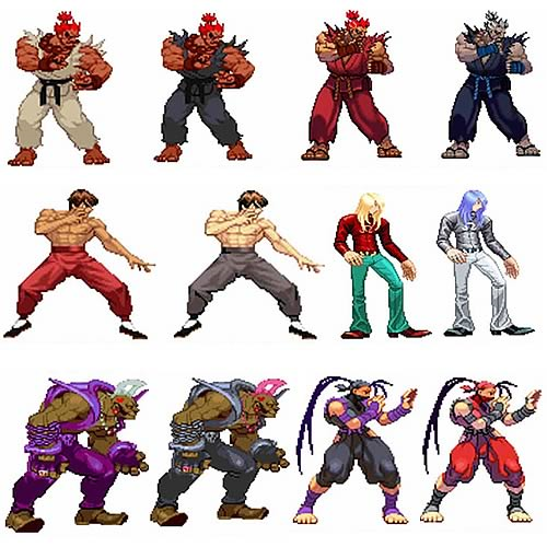 Street Fighter 15th Anniversary Series 4 Variant B Case