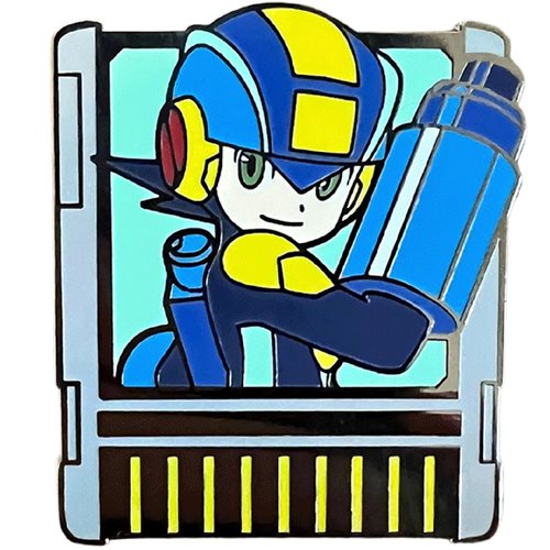 Mega Man Chip Battle Network Enamel Pin