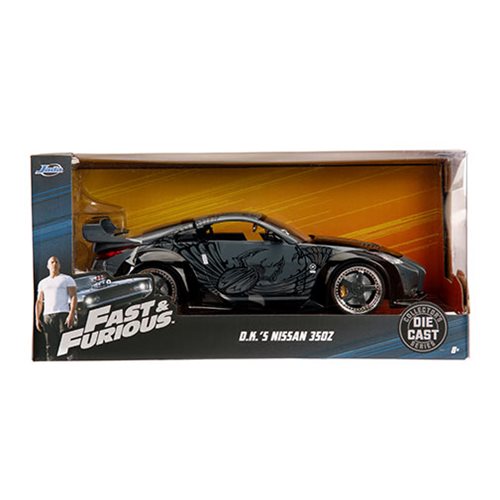 Fast and the Furious 2003 Nissan 350Z 1:24 Scale Die-Cast Metal Vehicle