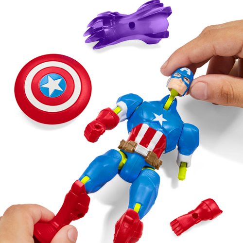 Marvel Avengers MixMashers Captain America 5-Inch Action Figure