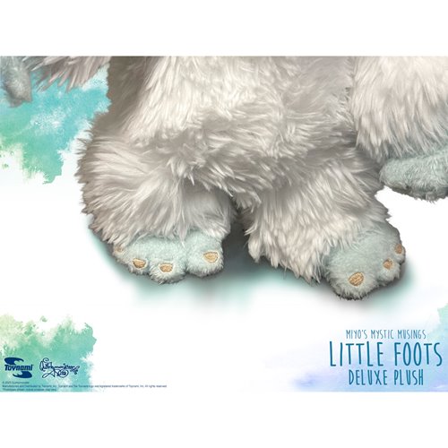Miyo's Mystic Musings Little Foots Deluxe Yeti Plush Set of 2