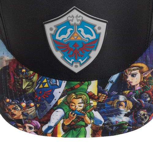 Zelda Sublimated Bill Snapback Hat