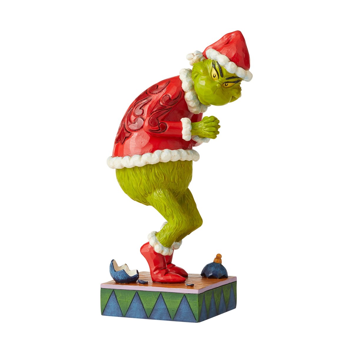 Enesco Dr Seuss The Grinch Stealing Oversized Candy Canes Figurine 