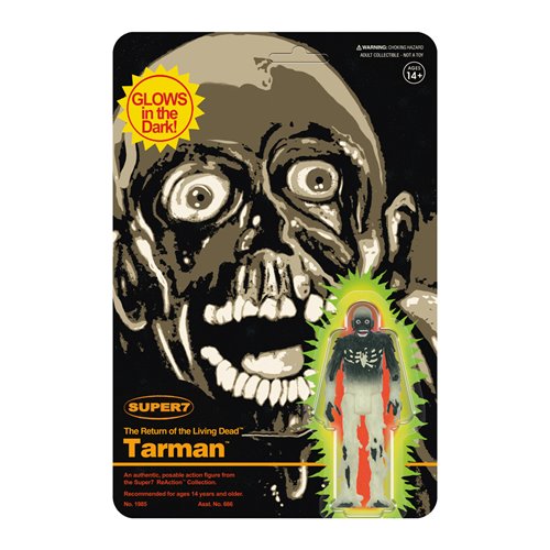 Return of the Living Dead Tarman (Monster Glow) 3 3/4-Inch ReAction Figure