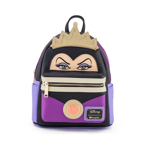 Snow White Evil Queen Face Mini Pu Backpack