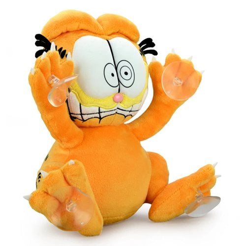 Garfield Scared 8-Inch Suction Cup Window Clinger Plush