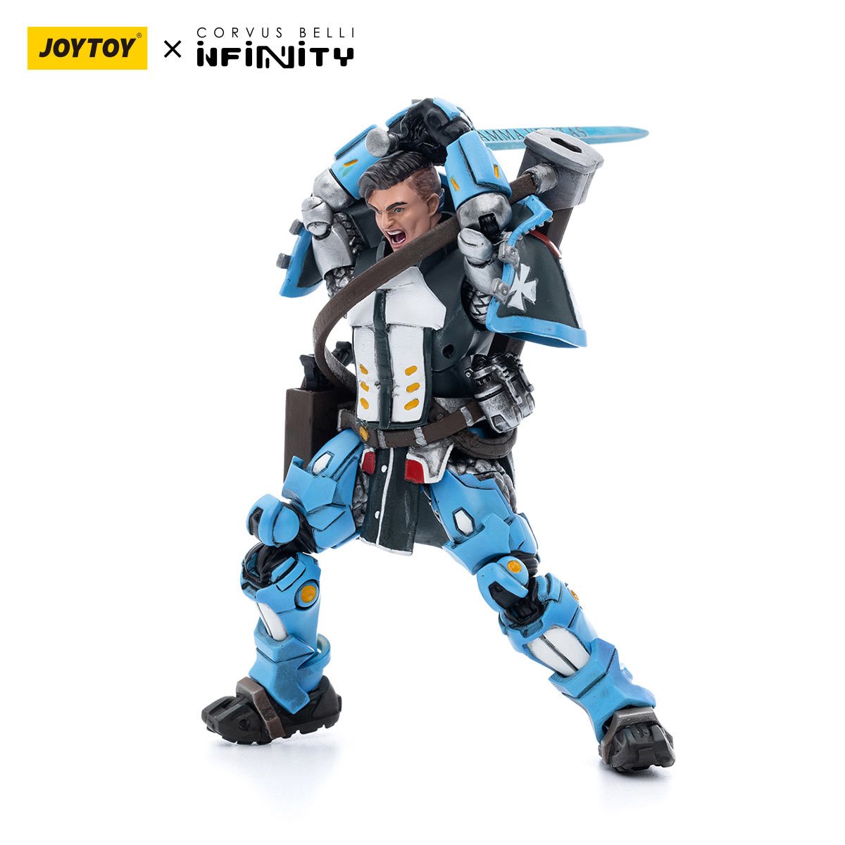 HiPlay JoyToy Infinity PanOceania Padre-Inquisidor Mendoza Figurine de Collection à l'échelle 1:18 (Justice