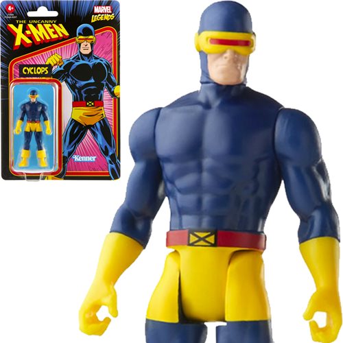 Marvel Legends Retro 375 Collection Cyclops 3 3/4-Inch Action Figure