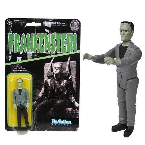 Universal Monsters Frankenstein ReAction 3 3/4-Inch Retro Action Figure