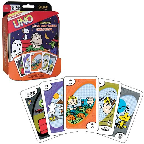 It's The Great Pumpkin Charlie Brown UNO Game